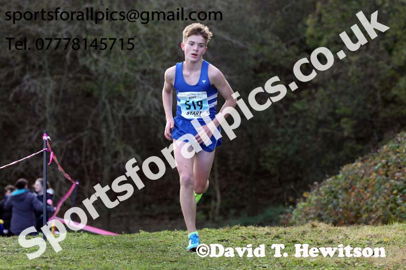 Mens under-17s 2017 Start Fitness North Eastern Harrier League, Aykley Heads, Durham. Photo:  David T. Hewitson/Sports for All Pics